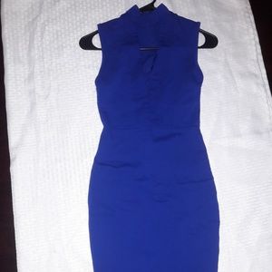 Blue Cocktail Dress